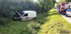 Wypadek samochodu ciężarowego z pojazdem osobowym w Czernicach Borowych